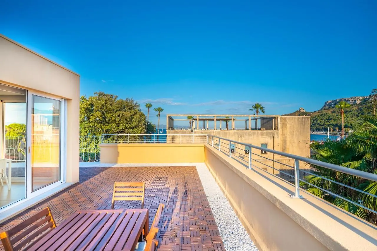 Terrazza Sella Del Diavolo - Vista Mare - Wifi Ac Appartement Cagliari Italië