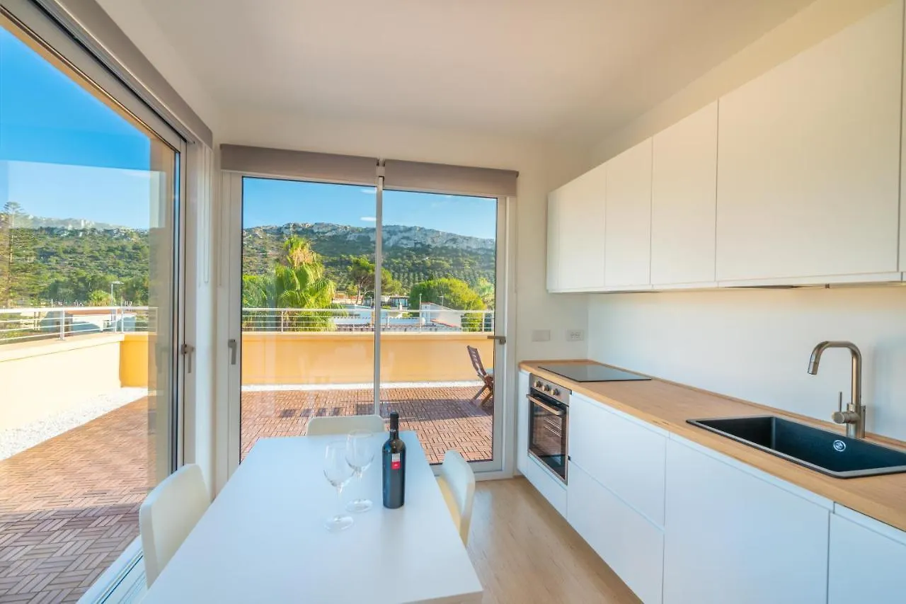 칼리아리 Terrazza Sella Del Diavolo - Vista Mare - Wifi Ac 아파트